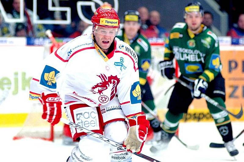 HC Energie Karlovy Vary - HC Slavia Praha 4:3 po prodloužení