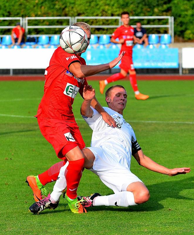 Michal Drahorád, kapitán FC Viktoria Mariánské Lázně.