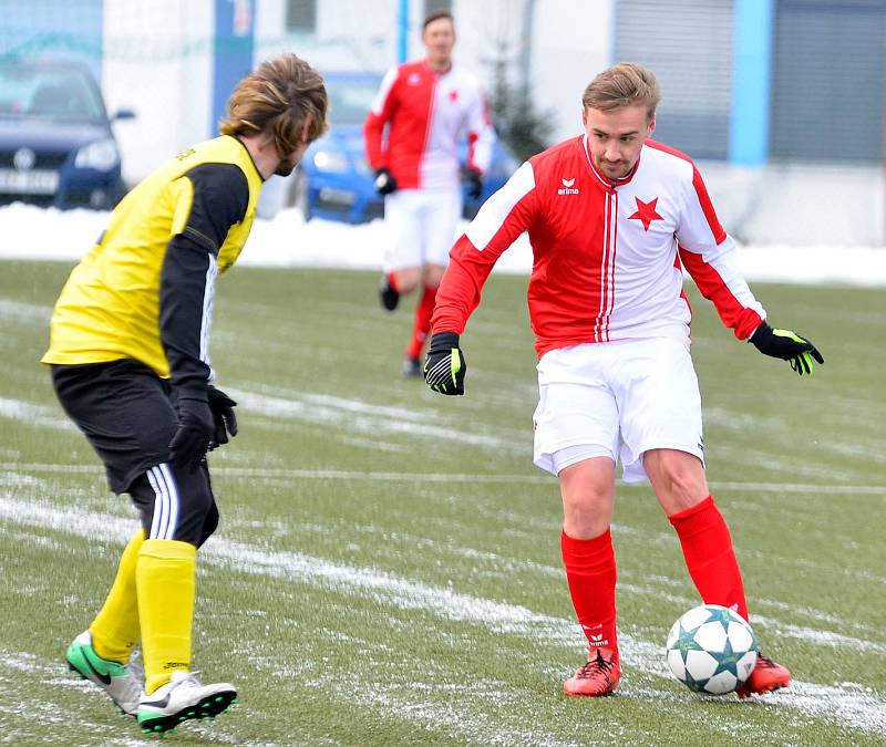 Karlovarská Slavia se po čtyřech letech vrátila do České fotbalové ligy.