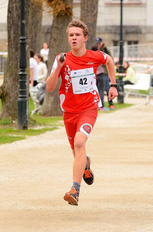Semifinálové kolo juniorského maratonu opět ovládlo Gymnázium Cheb, které se tak podívá na celostátní finále.