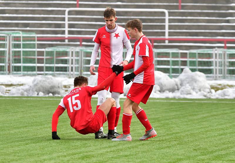 Slavia Karlovy Vary B + U19 - Citice 7:2 (4:0).