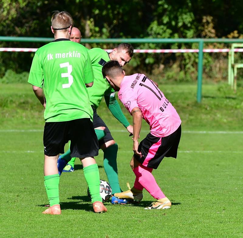 Dvory zdemolovaly Merklín, kdy slavily výhru 9:1.