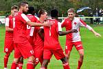 Karlovarská Slavia nestačila ve Dvorech na Domažlice, kterým podlehla po velkém boji 2:3.