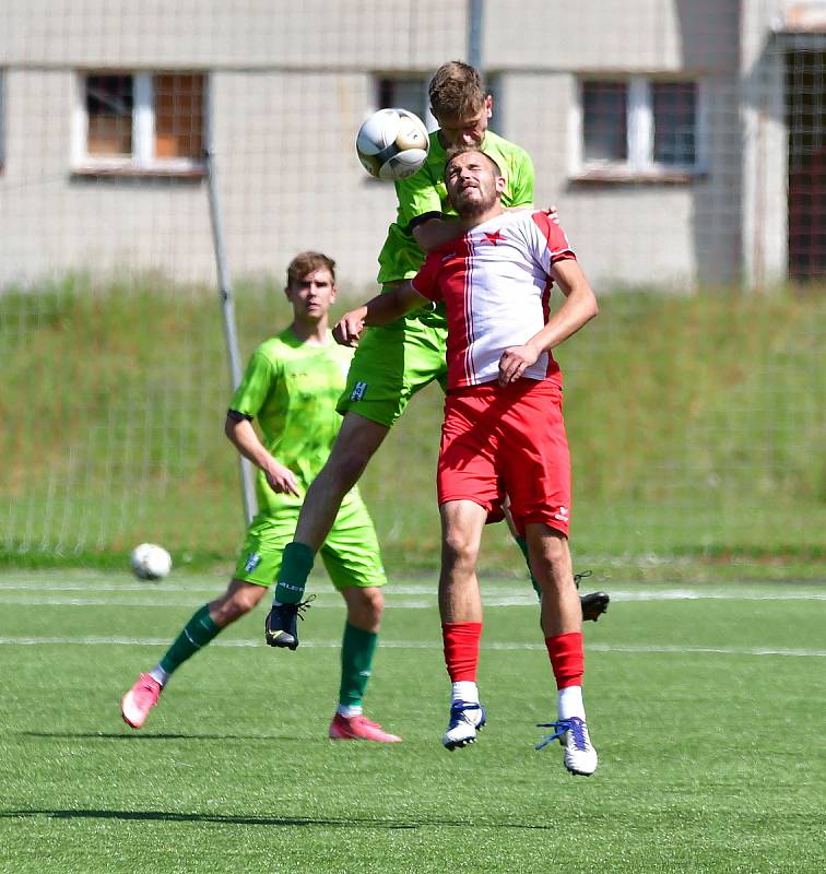 Vltavín, lídr Fortuna ČFL A, si odvezl z lázní hubenou výhru 1:0.