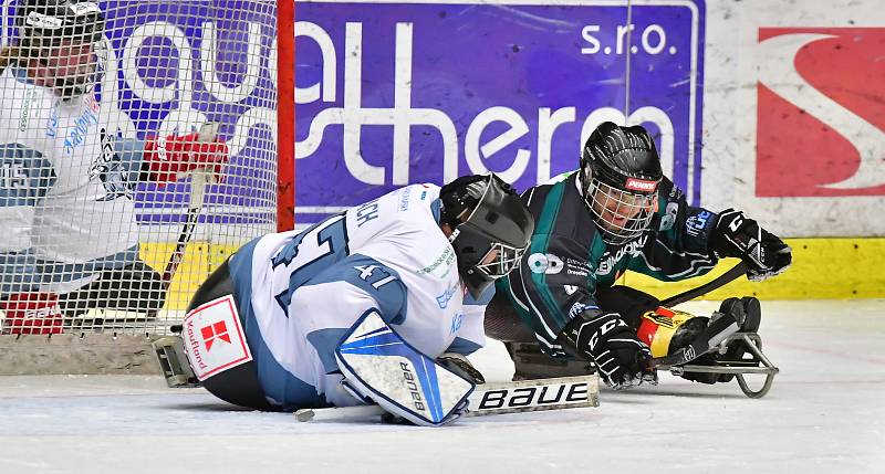 Již dva dny bojují v rámci I. ročníku Karlovy Vary Para Ice Hockey Tournament v lázeňském městě na ledě KV Areny o vítěznou trofej čtyři para hokejové výběry.