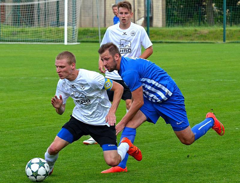 Michal Drahorád, kapitán FC Viktoria Mariánské Lázně.