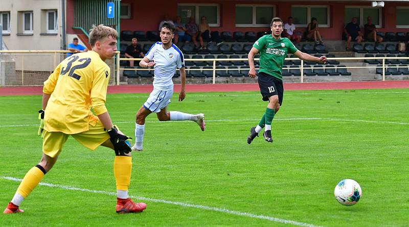 Nerozhodný výsledek uhráli fotbalisté třetiligového Sokolova na svém stadionu v souboji s Viktorií Plzeň U19.