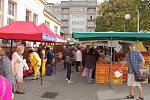 V Karlových Varech se v pátek konaly u Tržnice další Farmářské trhy.