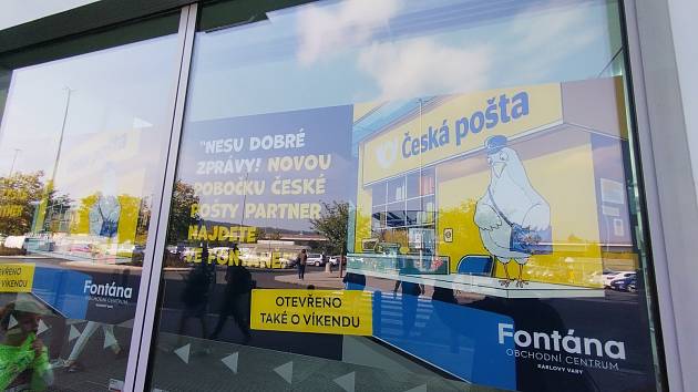 Pošta Partner otevírá přepážky ve Fontáně už 2. října.