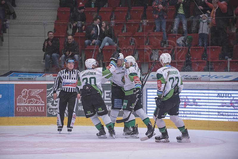 51. kolo Tipsport extraligy: Energie Karlovy Vary - Dynamo Pardubice 4:2