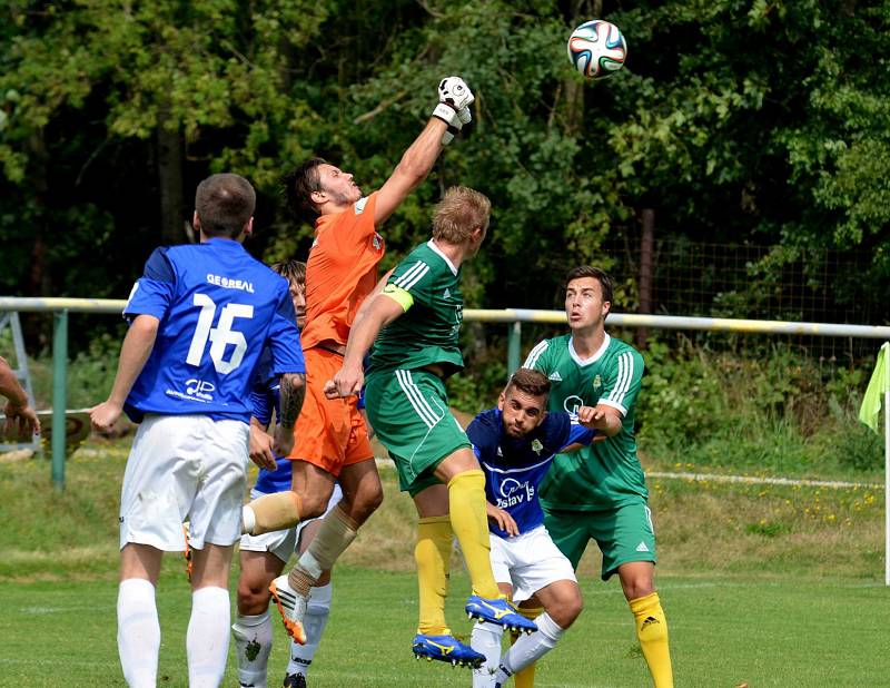 Divize A: 1.FC K. Vary - Čížová  2:1 (0:1).