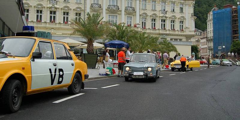 Karlovarská veterán rallye 2008