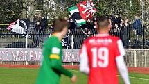 Ve šlágr Fortuna ČFL remizoval Baník Sokolov v krajském derby s karlovarskou Slavií 1:1.