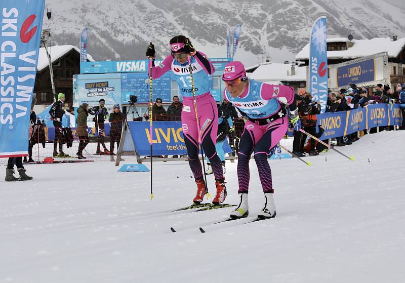 Páté místo si připsali v úvodním závodě v rámci prestižního Visma Ski Classic laufaři  eD system Bauer Teamu. Foto:  eD system Bauer Team