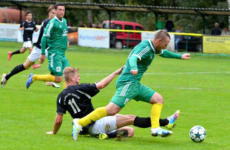 Divize: 1.FC Karlovy Vary - Český Krumlov 7:0.