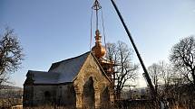 Kostel Nanebevzetí Panny Marie v Kozlově - nová věž