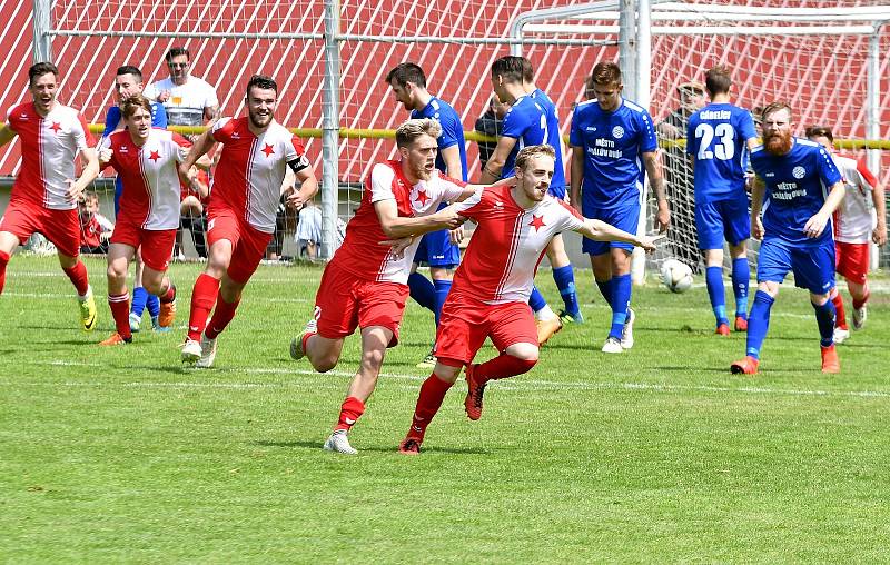 Do zahraničí zamíří z karlovarské Slavie Pavel Maňák, který nově bude působit v německém SV Poppenreuth e. V.