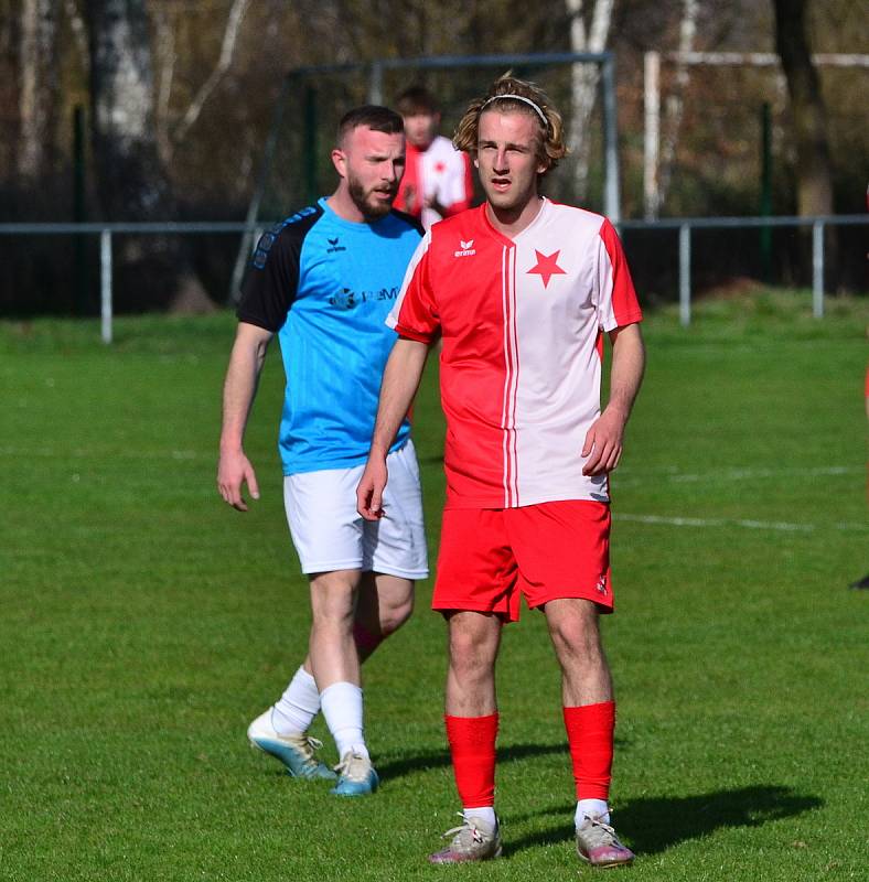 Hroznětín uhrál doma dělbu bodů s béčkem Slavie.