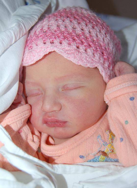 Antonie Pojerová z Ostrova se narodila 30. 11. 2011