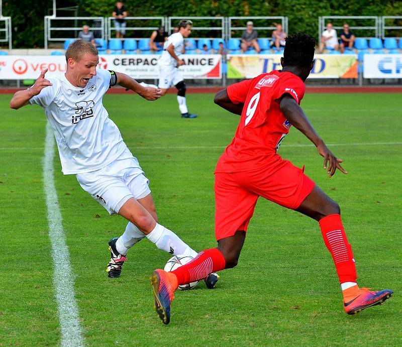 Michal Drahorád, kapitán FC Viktoria Mariánské Lázně.