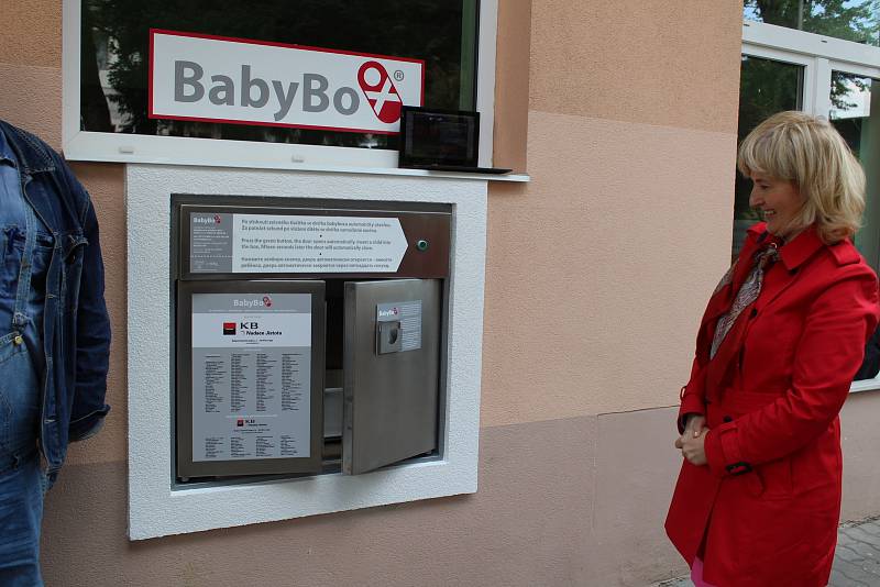 Slavnostní uvedení babyboxu nové generace do provozu v Nemocnici Rudolfa a Stefanie v Benešově.