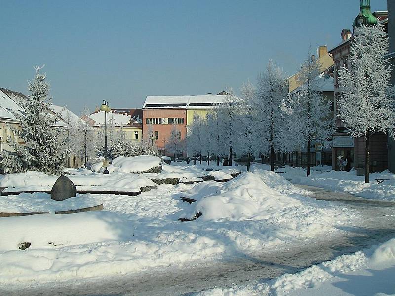 Počasí v Benešově na konci ledna. 