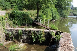 Černoleský rybník a jeho okolí nedaleko Benešova.
