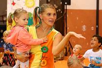 Děti se v Sázavě rozloučily s létem tancohrátkami s Culinkou.