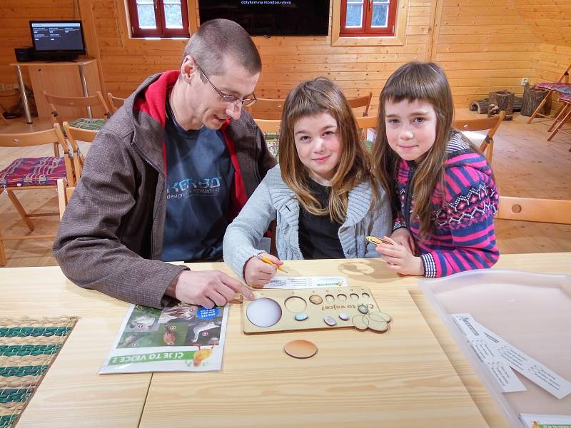 Dům přírody Blaník hostil jarní, křesťanské svátky ojedinělým způsobem. Návštěvníci zábavné a naučné expozice vně domu mohli vyzkoušet netradiční velikonoční kvízy.