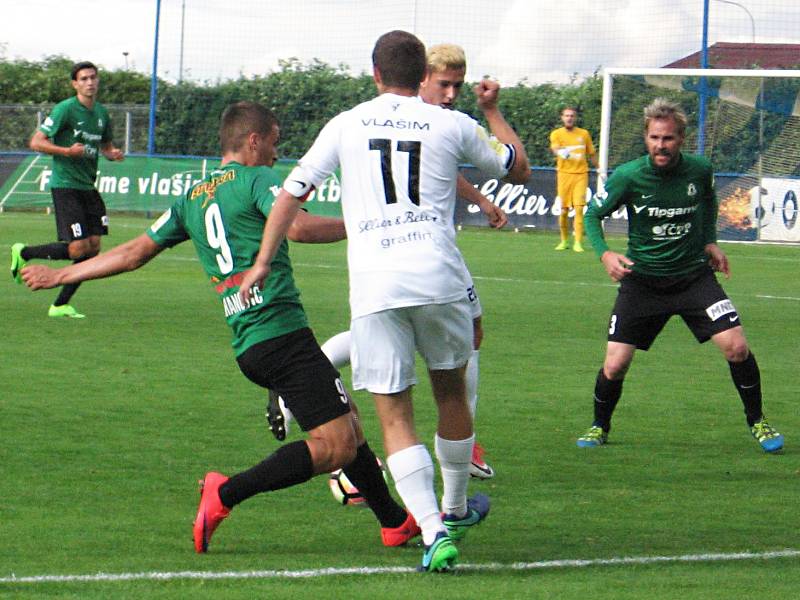 Fotbalová příprava Vlašim - Jablonec nad Nisou 0:3.