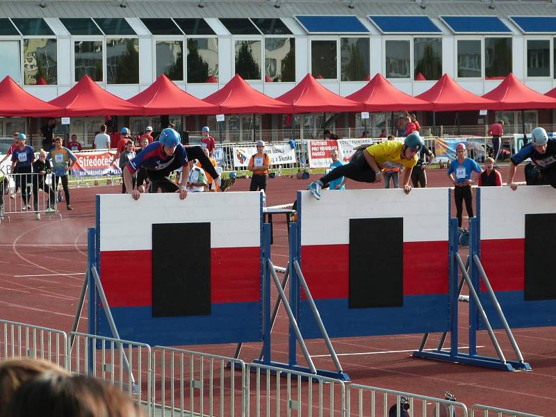 Hasiči z Chářovic vybojovali na mistrovství republiky v požárním sportu 11. místo.