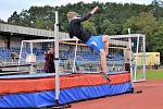 Středoškolský atletický pohár ve Vlašimi.