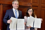 Středočeský kraj podepsal s Kyjevskou oblastí memorandum o spolupráci