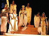 Opera Aida v konopišťském amfiteátru.