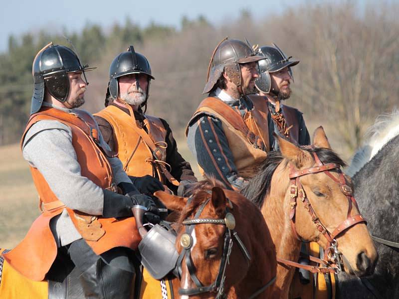 Připomínka 370. výročí bitvy u Jankova na návrší Habrovka v sobotu 7. března 2015.