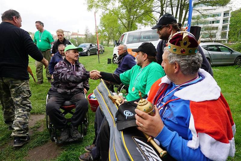 Handicapovaní rybáři soutěžili na mistrovství