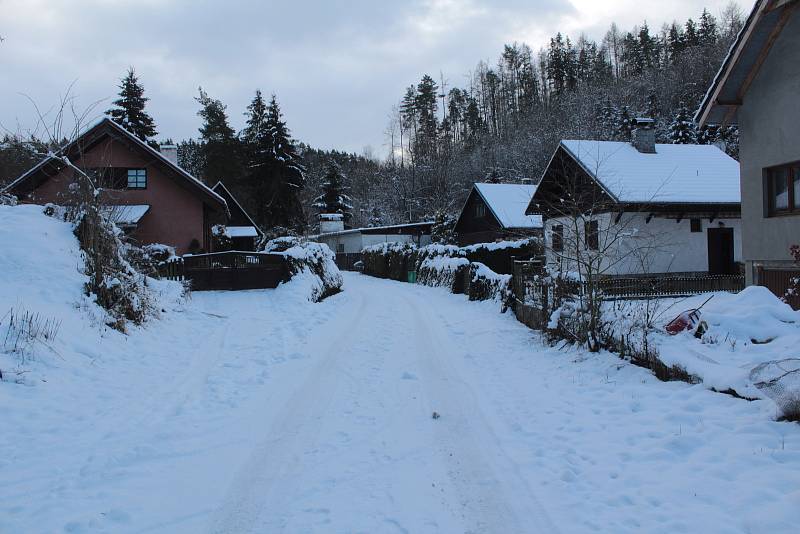 V obci Poříčí nad Sázavou.