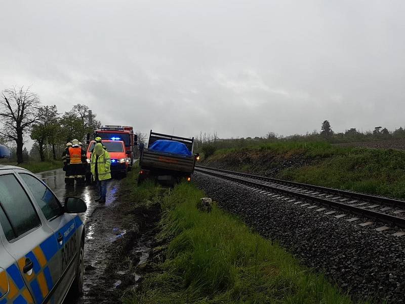 Hasiči měli v souvislosti s počasím v polovině května 2021 napilno.