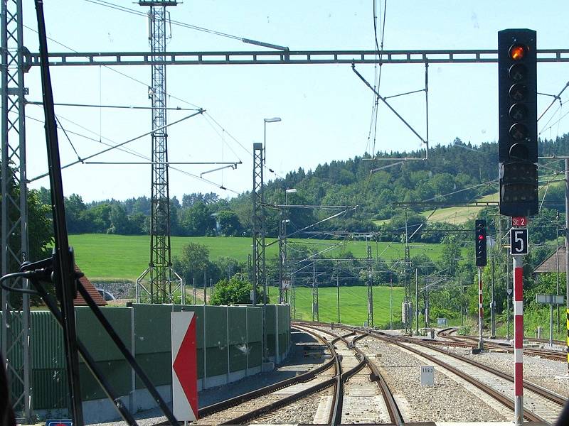 RegioPanter ladně svištěl po koridoru 160 km/h.