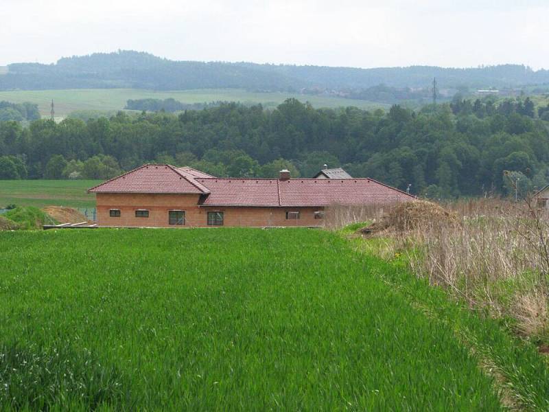 Výstavba rodinných domů na Červených Vrškách