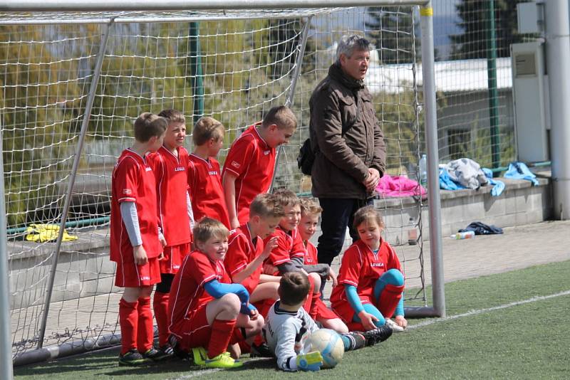 Fotbalový turnaj McDonald's Cup v Benešově.