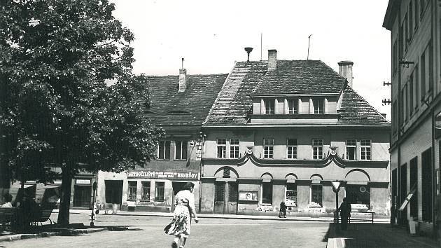 Centrální benešovská náměstí, dnes Masarykovo a Malé.