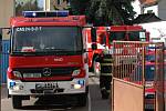 Prověření požárních opatření v mateřské škole v Bezručově ulici.