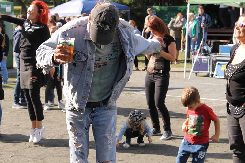 Návštěvníky Rockového odpoledne dozajista zaujala i osobitá hudba kapely Ultima.