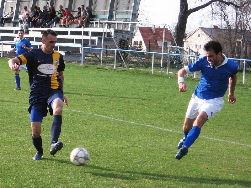 I. A třída, skupina B, Záryby - Divišov 3:1.