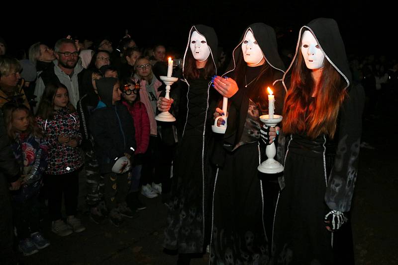 Halloweenská chata u Chocerad.