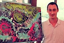 Olbramovický umělec David Kokoška alias Kapsella Artist.