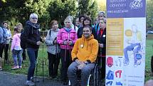 První ročník charitativního Nordic Walking pochodu na Konopišti se tam konal v sobotu 14. října.