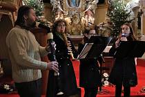 Vánoční koncert v kostele sv. Mikuláše na Karlově v Benešově.