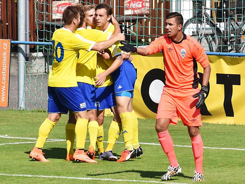 Písek - Benešov 1:1 PK 4:5